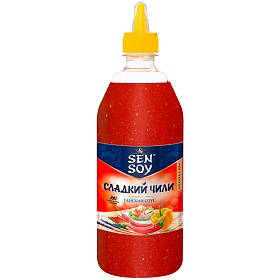 Соус сладкий чили для курицы Сэн Сой 840г Соус сладкий чили для курицы Сэн Сой 840г
