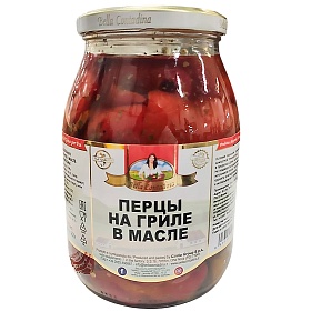 Перцы на гриле в масле 950г Bella Contadina, Италия