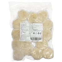 Гребешки без икры, медальоны 10/20 500г, Китай