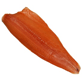 Филе семги без кожи Мурманск ТРИМ Е 2,2- 2,5 кг в/у зам.