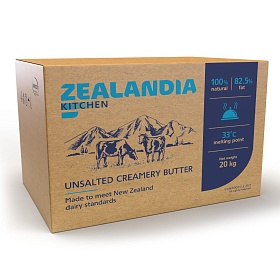 Масло сливочное 82,5% Zealandia Kitchen 20 кг