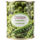 Горошек зелёный  2,95 кг ПИКАНТЕЛЬ