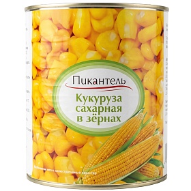 Кукуруза сладкая 2,95 кг ПИКАНТЕЛЬ