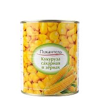 Кукуруза сладкая 400г ПИКАНТЕЛЬ
