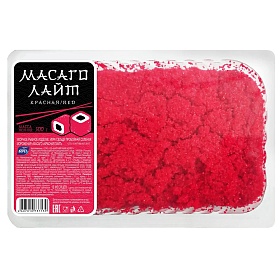 Икра Масаго красная Балтийский берег 500г зам.