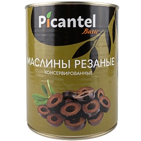 Маслины резаные 3кг PICANTEL BASIC, Египет