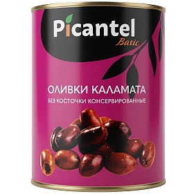 Оливки без косточки Каламата 3кг PICANTEL BASIC, Египет
