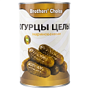 Огурцы маринованные целые 8-12 см  4,25 кг Brother`s Choice, Египет