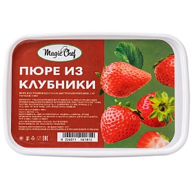 Пюре из клубники без сахара Magic Chef 1кг, Египет