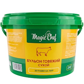 Бульон говяжий сухой Magic Chef 2 кг