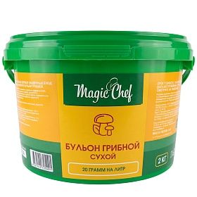 Бульон грибной сухой Magic Chef 2 кг