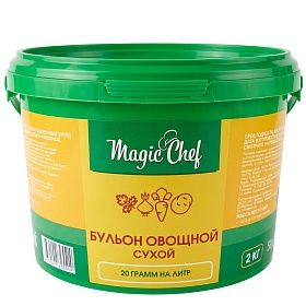 Бульон овощной сухой Magic Chef 2 кг