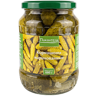 Корнишоны маринованные целые 3-6 см Пикантель 0,68кг, Беларусь