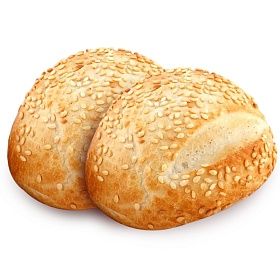Булочка французская с кунжутом (40г х 80 шт) Paneteria зам.