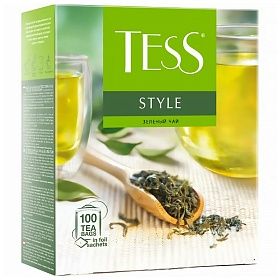 Чай зеленый Tess Стайл пакетик (100 шт) 180г