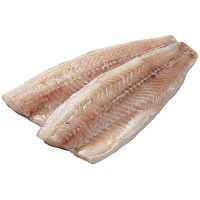 Филе сайды без кожи 400+ г, 10 кг, зам.