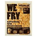 Картофель фри с кожурой в панировке 9 х 9 Fry Me Premium 2,5 кг